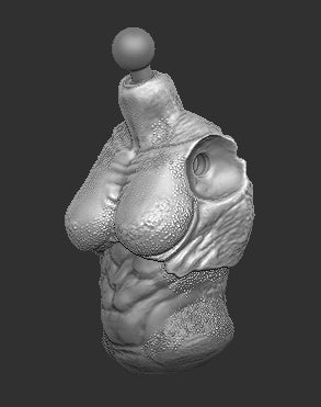Fugitive Female Predator Torso