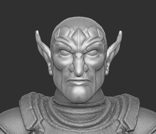 Male Draenei Head