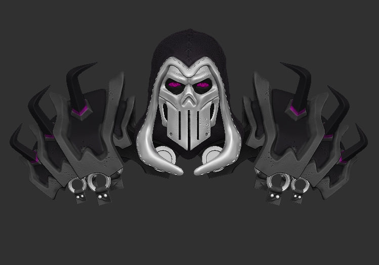 Deathmantle Head and Pauldrons