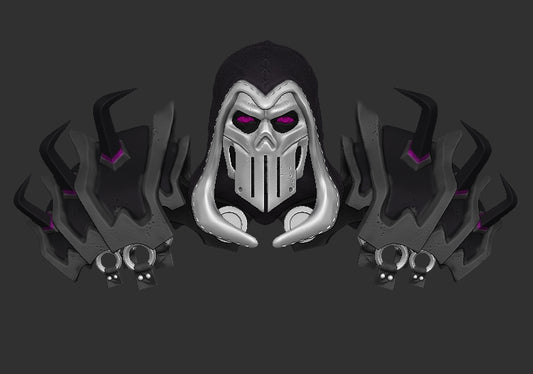 Deathmantle Head and Pauldrons