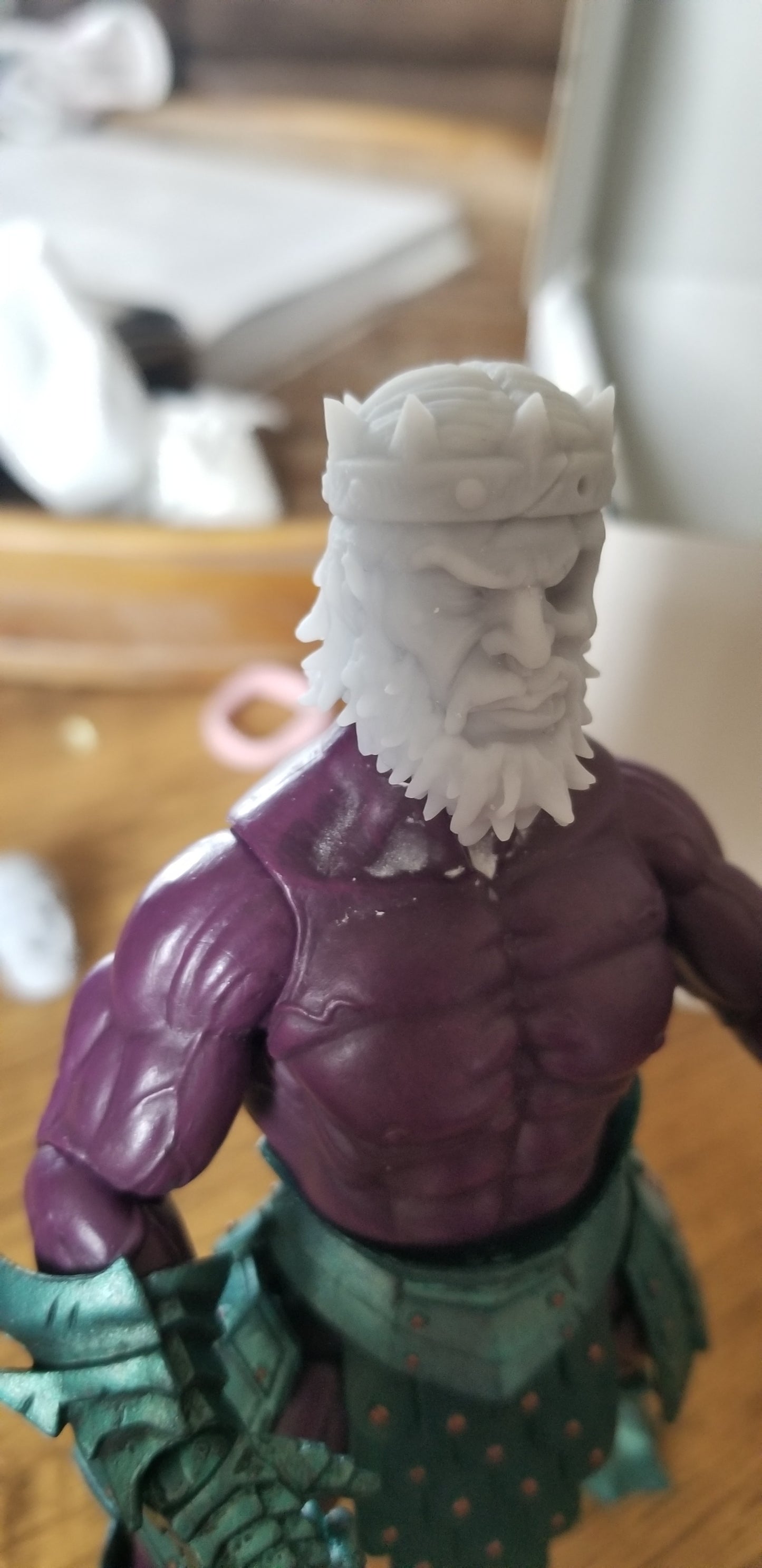 Agrugore (sneer) V2 Head Unpainted