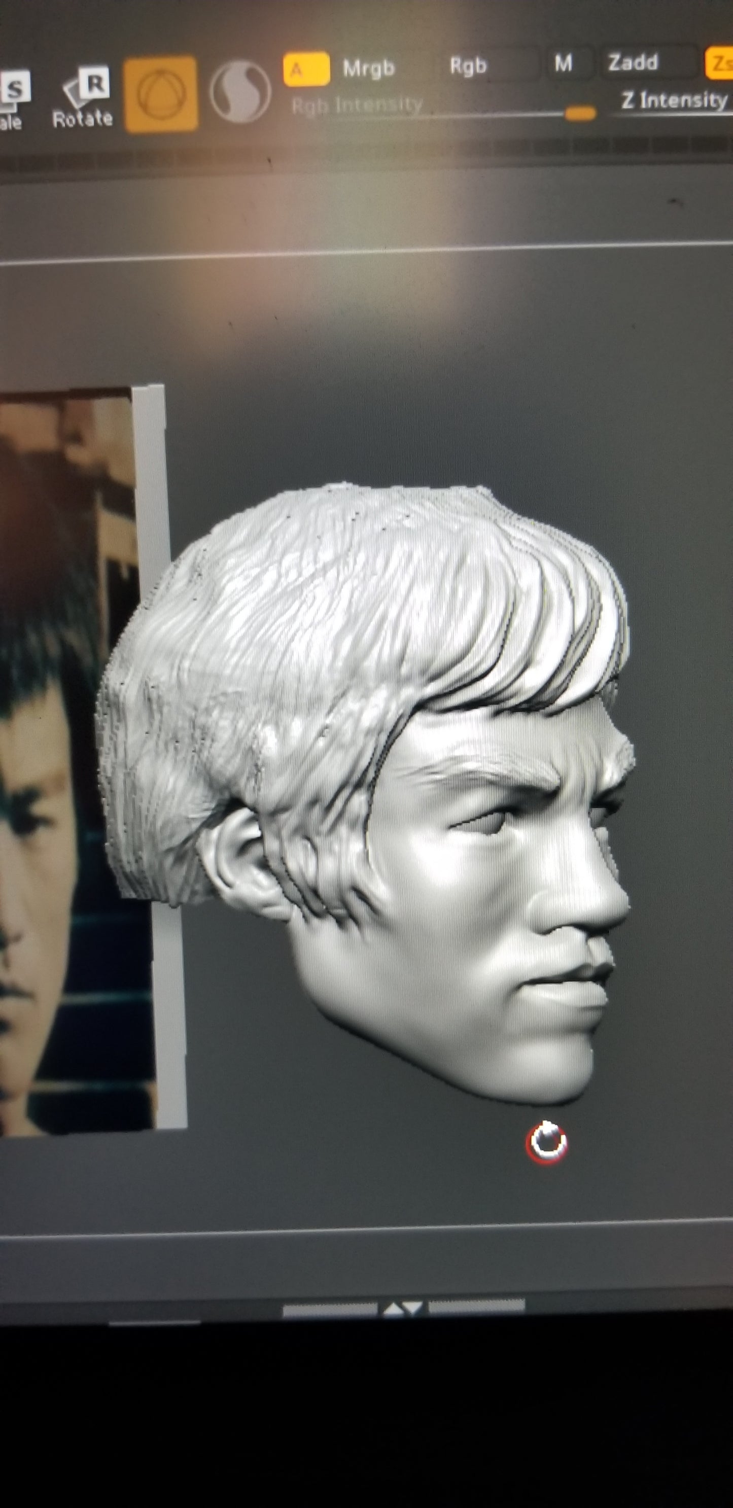 Martial Artist Bruce Lee Unpainted