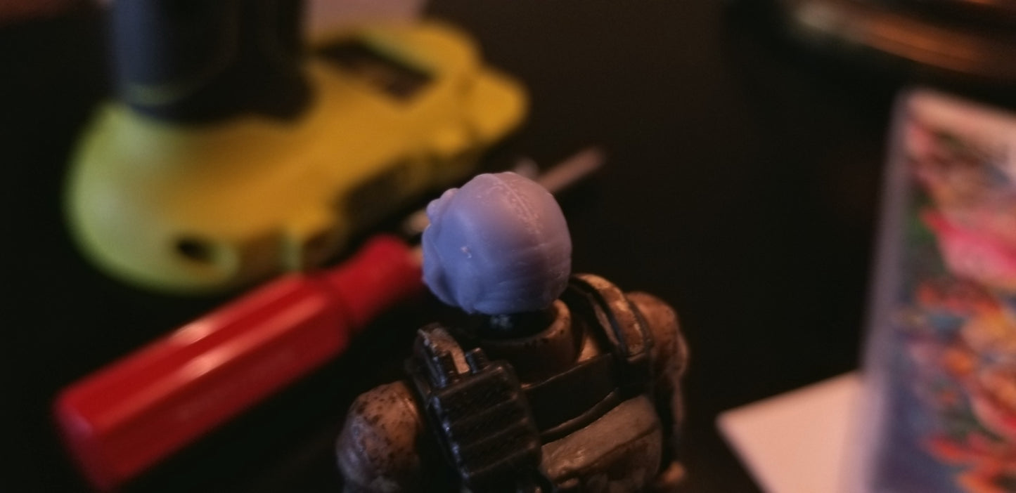 Spider Mask Head Unpainted