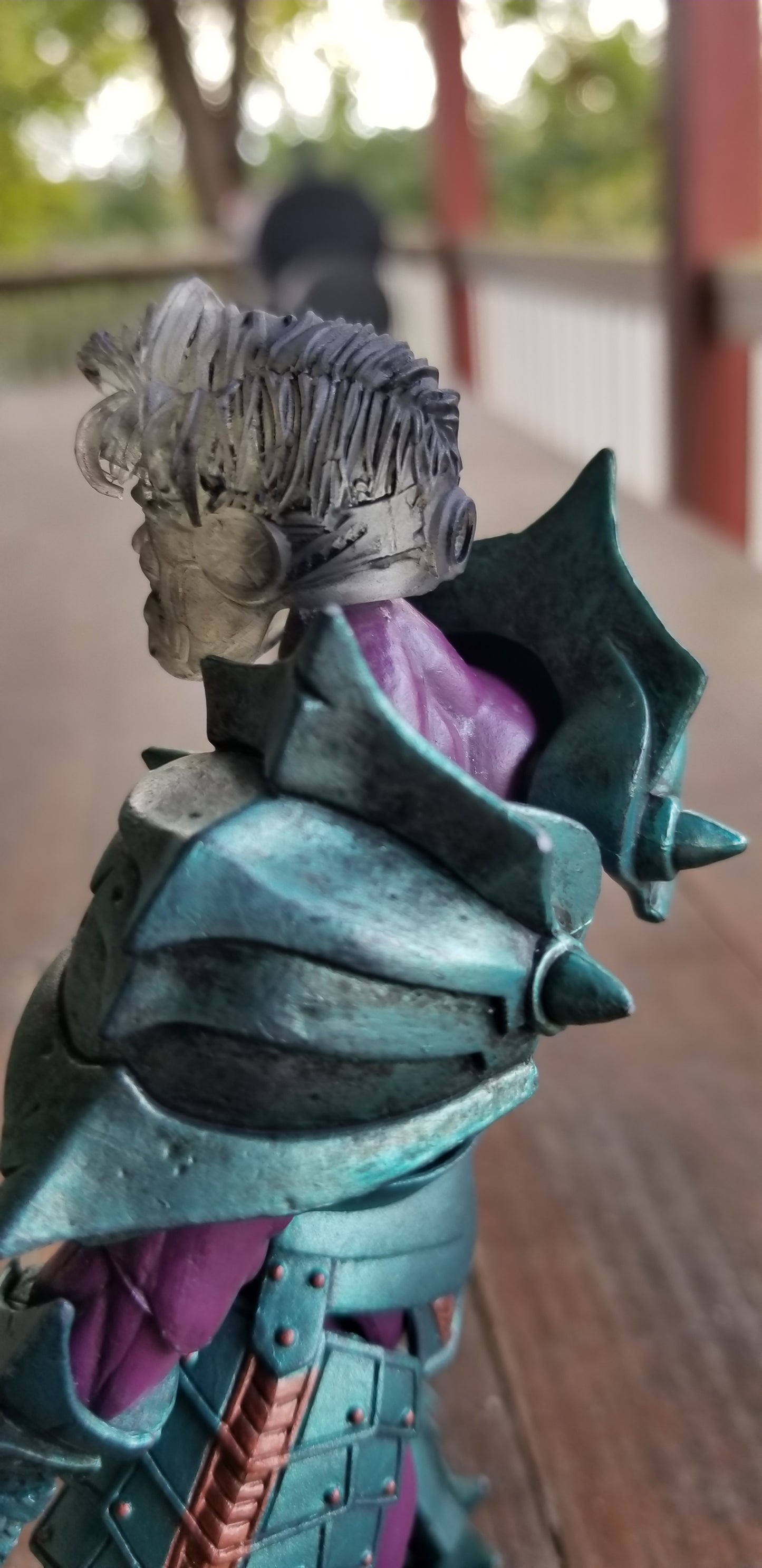 Cyberpunk Gambit Open Visor