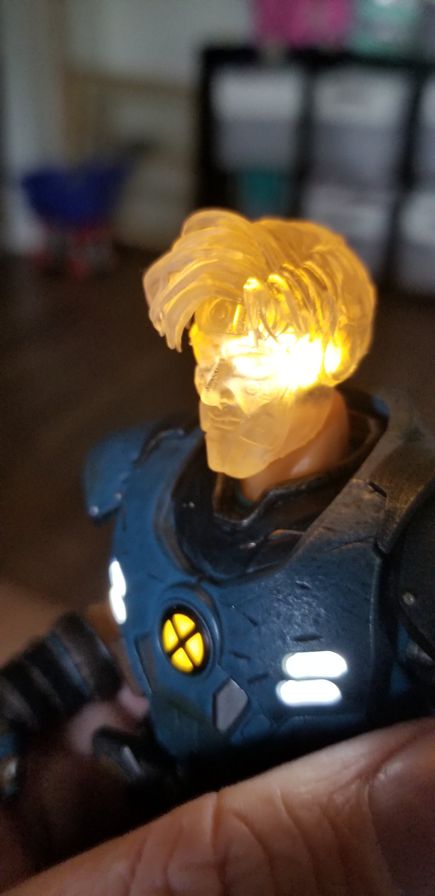 Cyberpunk Gambit Open Visor
