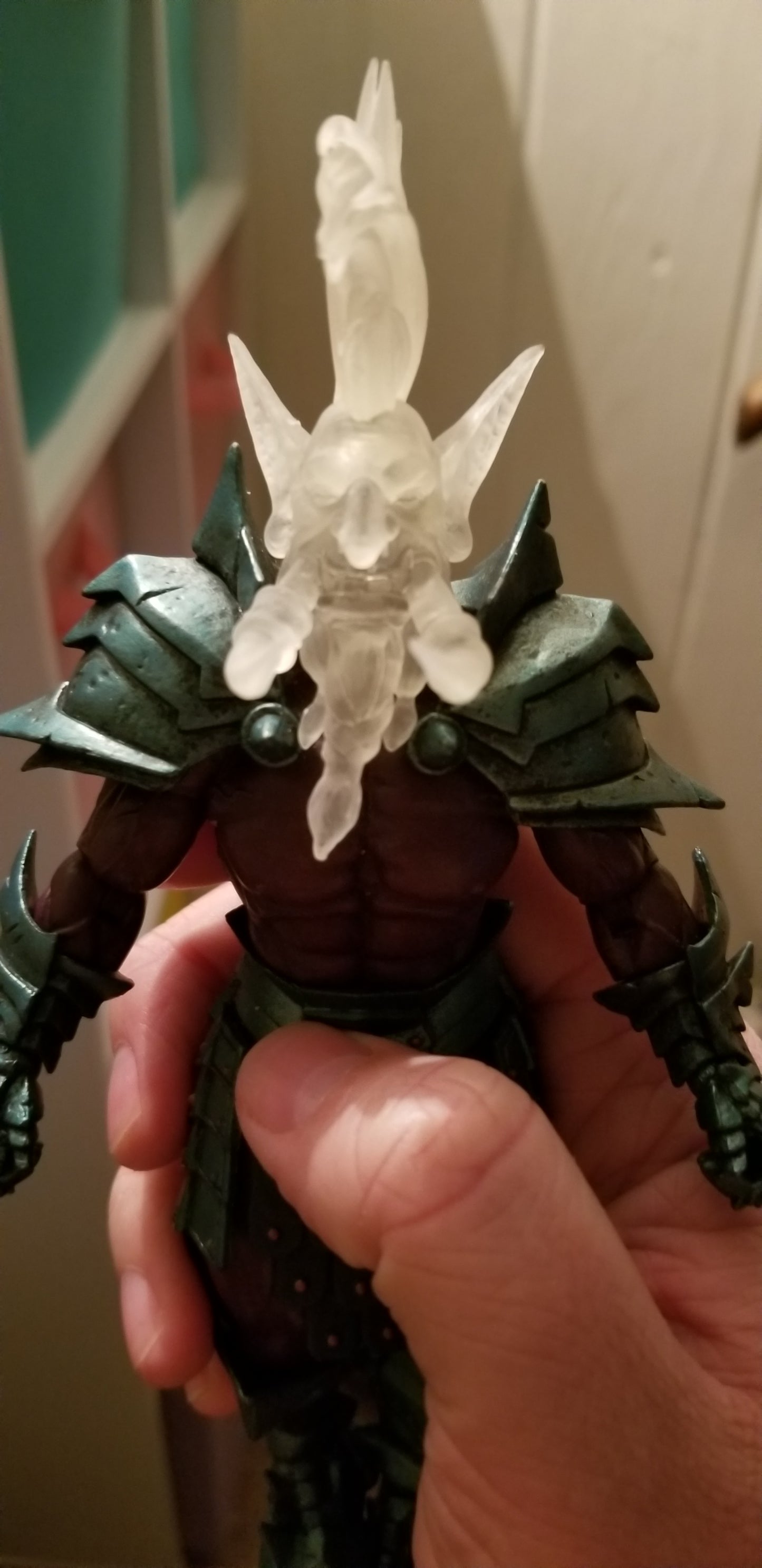 Mohawk Troll Head - Unpainted