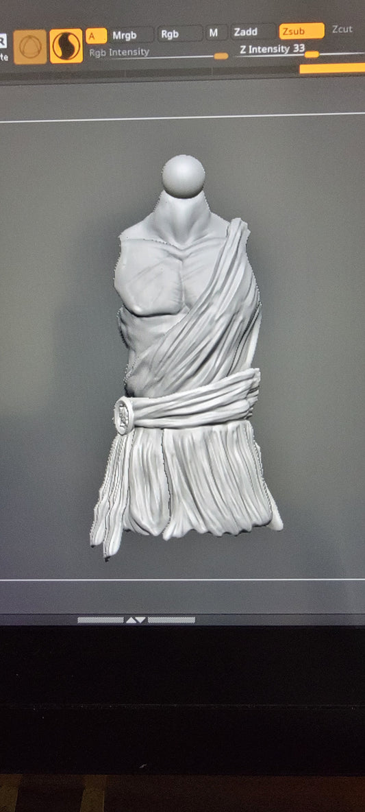 Toga Torso and Belt