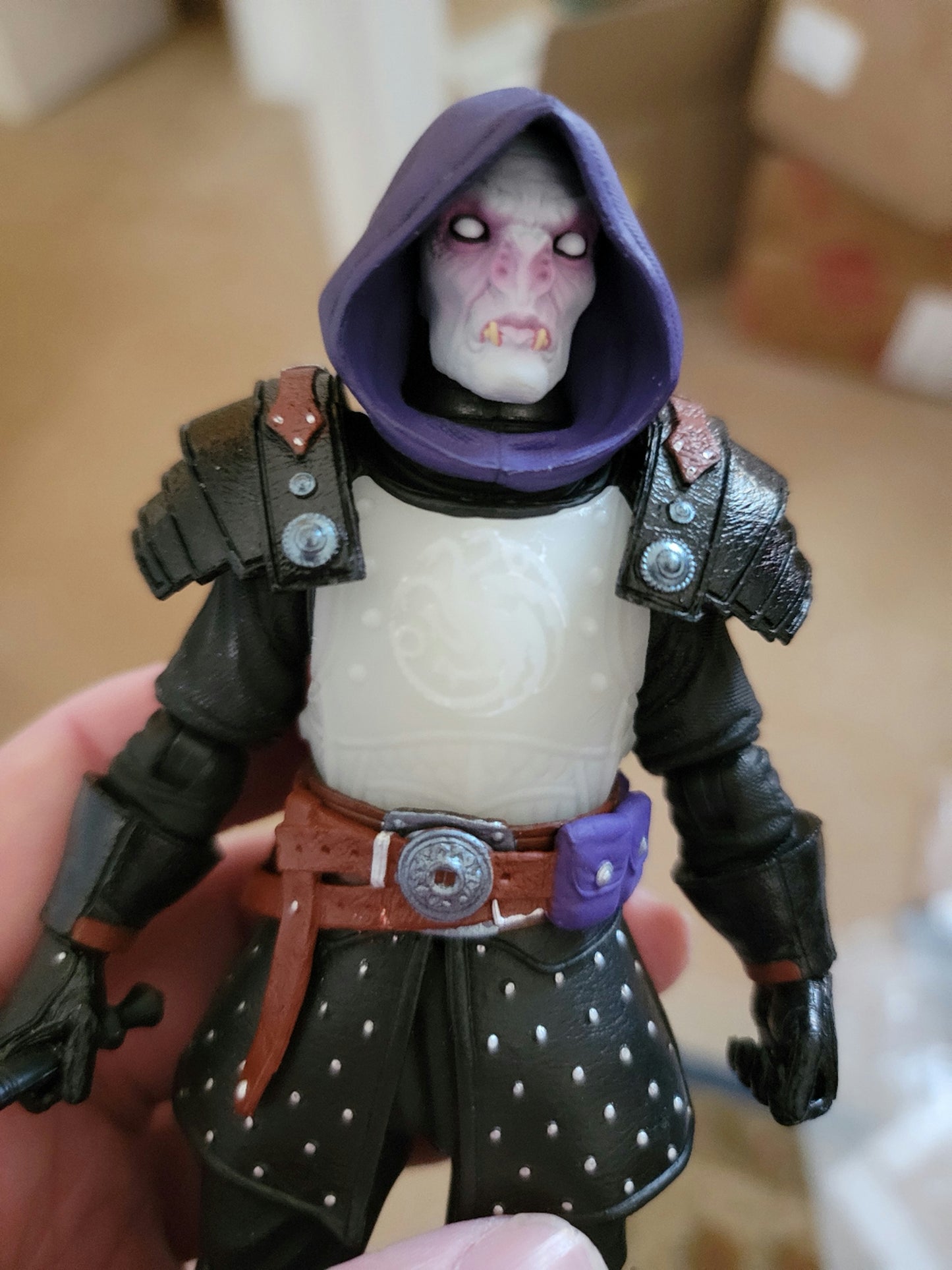 Dragon Emblem Breast Plate Clip on for Mythic Legions