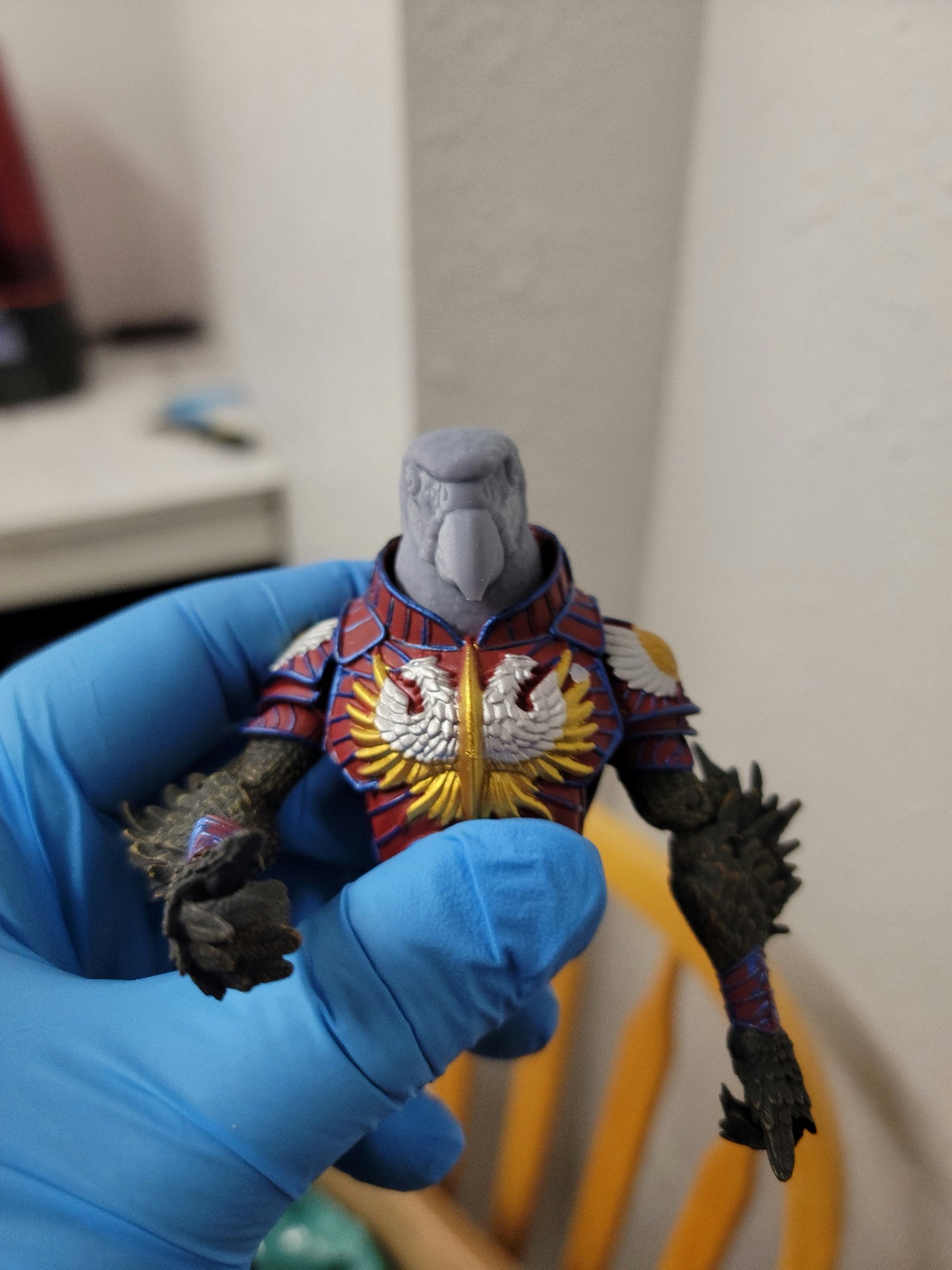 Parrot Head for Bird Figure