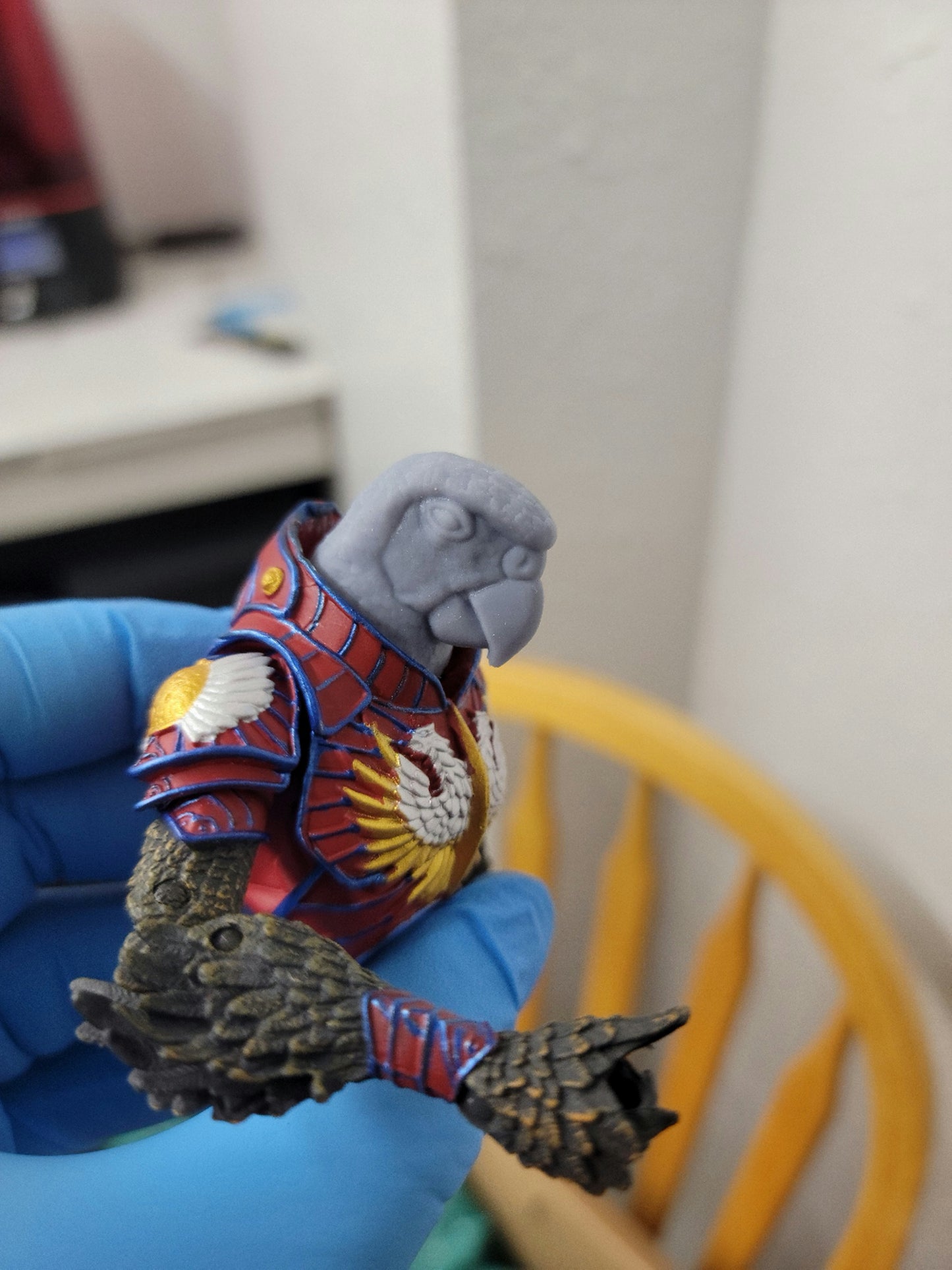 Parrot Head for Bird Figure