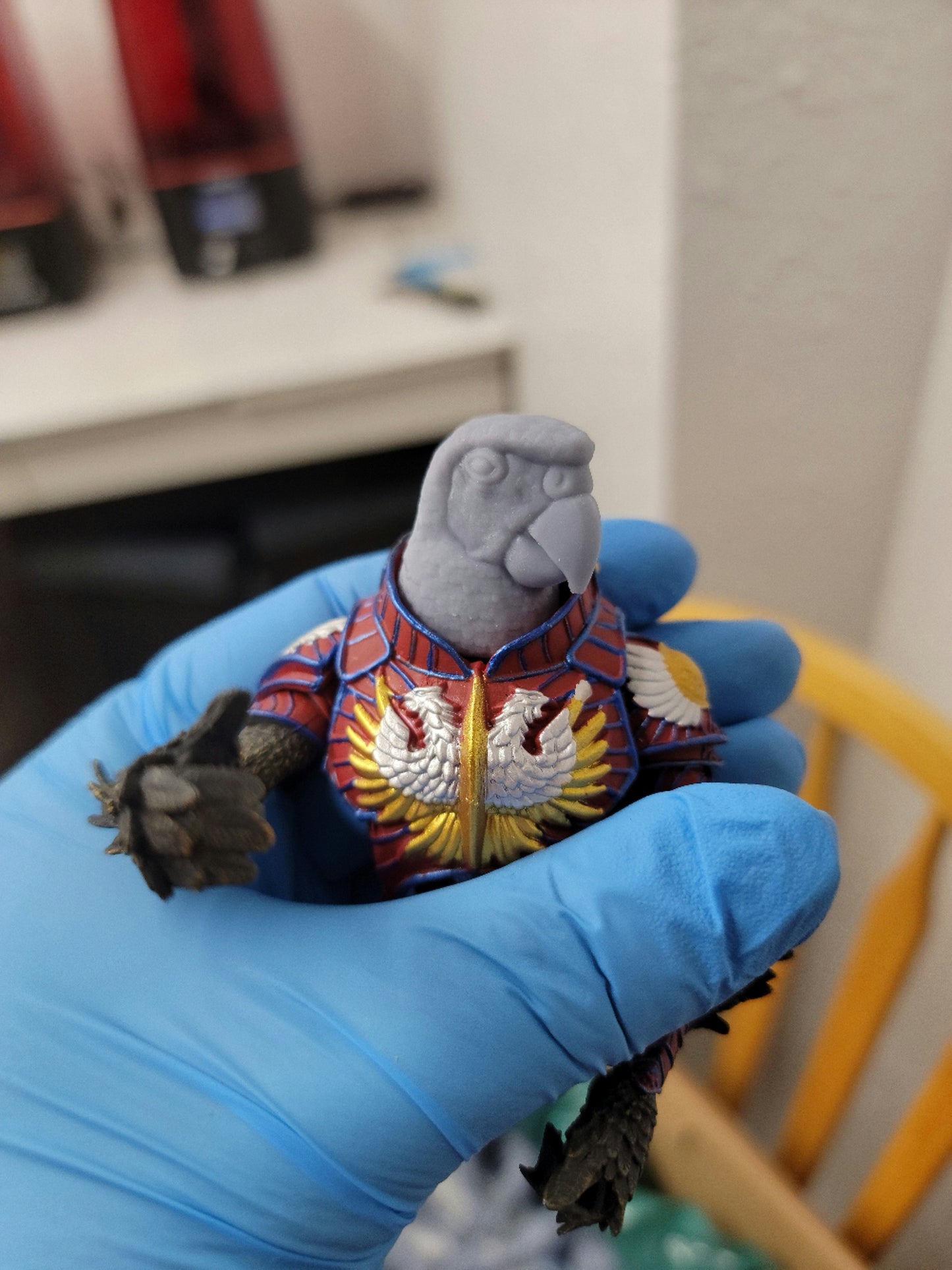 Parrot Head for Bird Figure