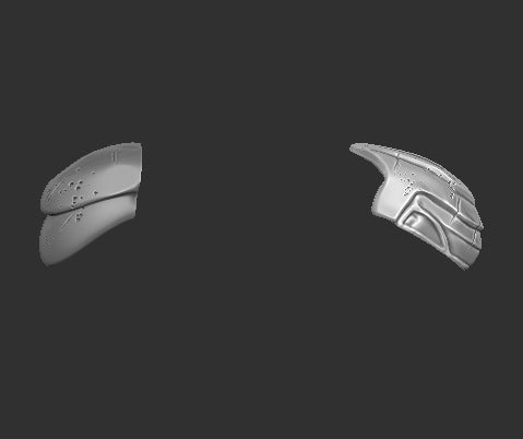 Armored Female Predator Torso