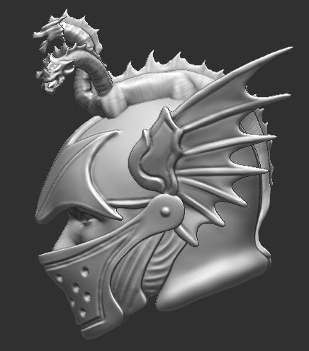 3 Headed Dragon Helmet