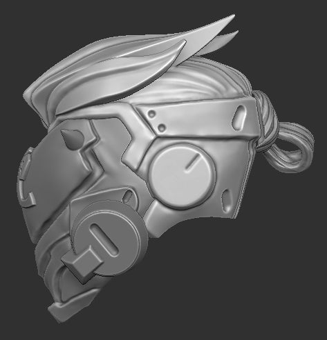 Genjuru Head with Hair