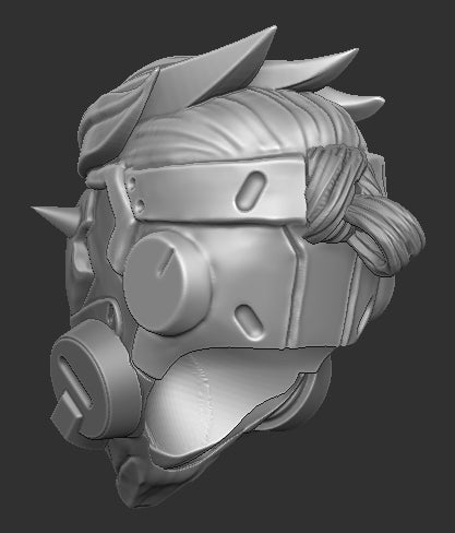 Genjuru Head with Hair