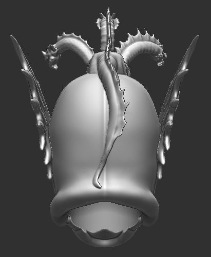 3 Headed Dragon Helmet