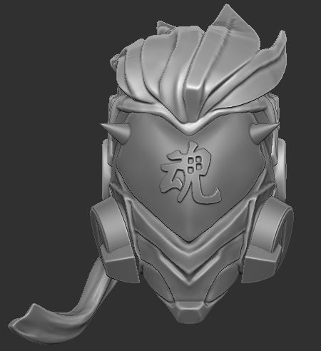 Genjuru Head with Hair