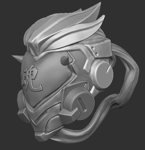 Genjuru Head with Hair