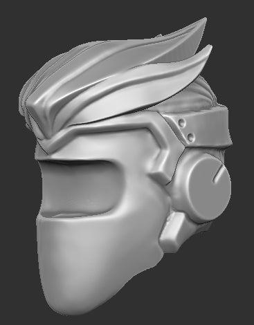 Genjuru Head with Hair