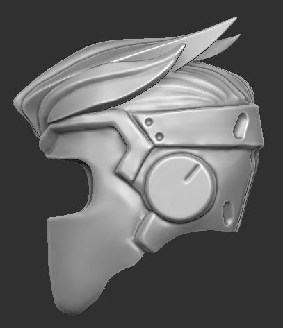 Genjuru Head with Hair