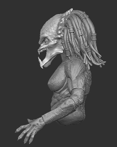 Fugitive Female Predator Torso