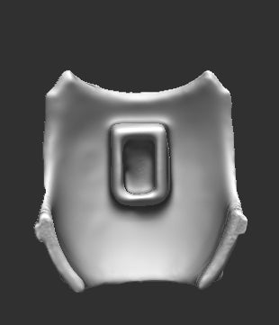 Dragon Emblem Breast Plate Clip on for Mythic Legions