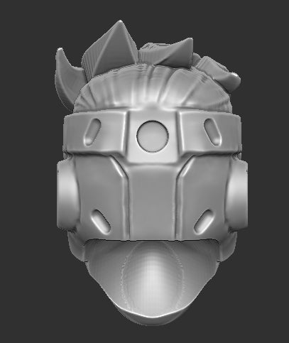 Genjuru Head with Hair