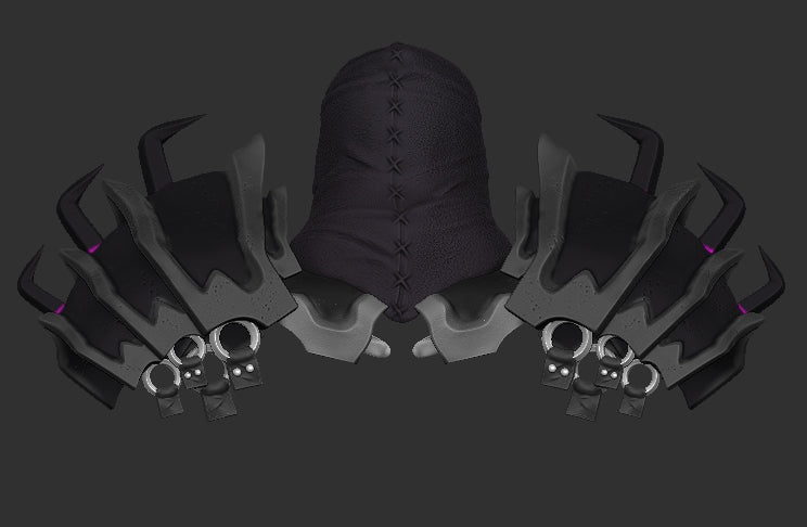 Deathmantle Head and Pauldrons
