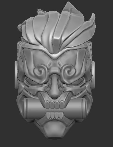 Genjuru Head with Hair