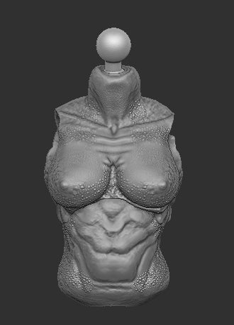 Fugitive Female Predator Torso