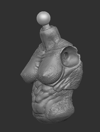 Fugitive Female Predator Torso