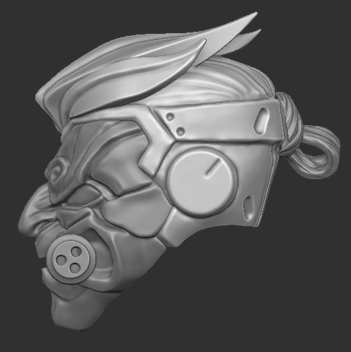 Genjuru Head with Hair
