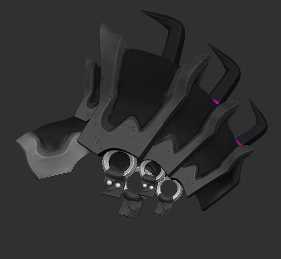 Deathmantle Head and Pauldrons