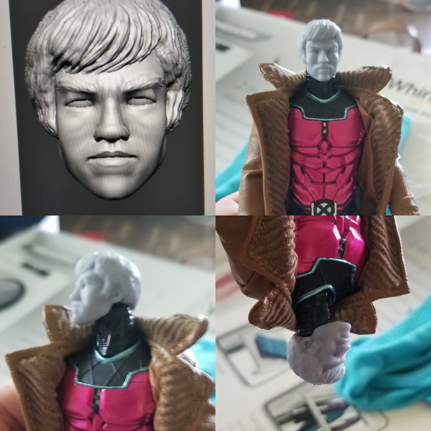 Martial Artist Bruce Lee Unpainted