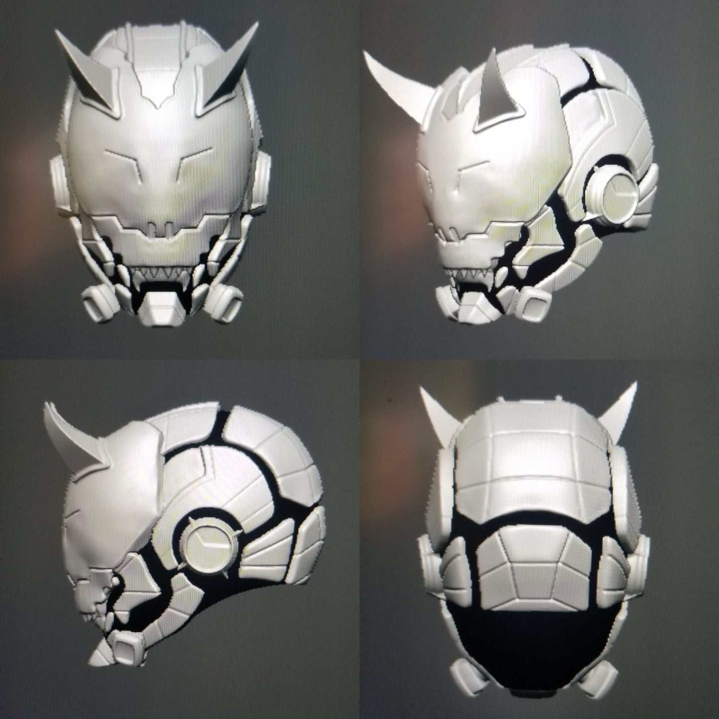 XEnO Head with Faceplate Unpainted
