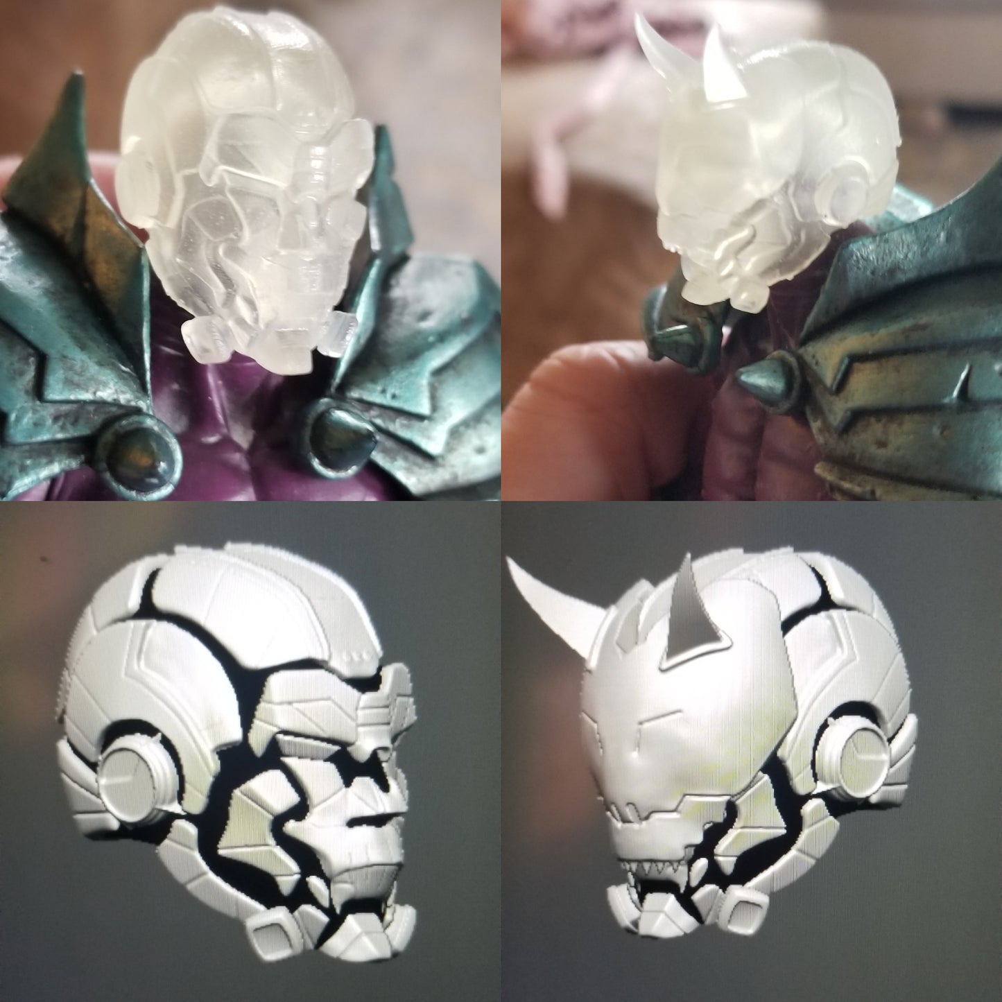 XEnO Head with Faceplate Unpainted