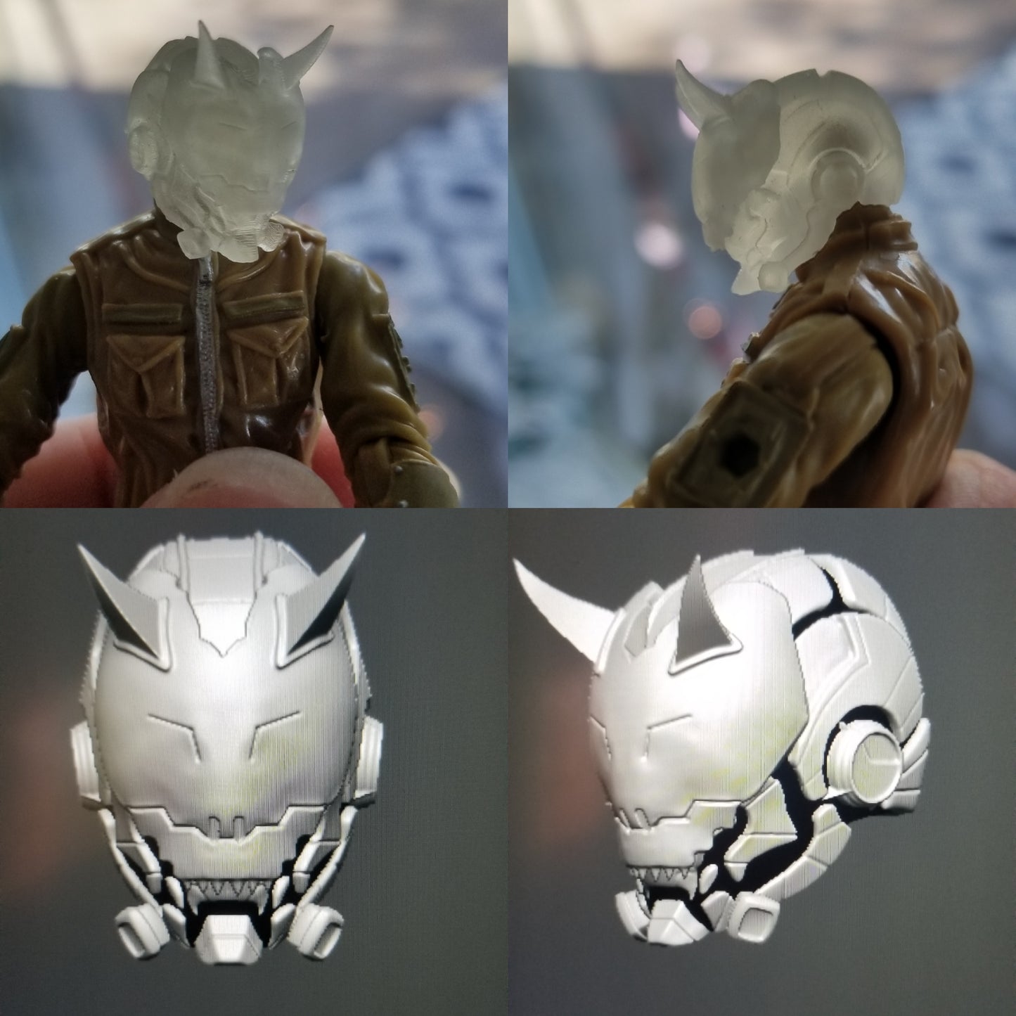 XEnO Head with Faceplate Unpainted
