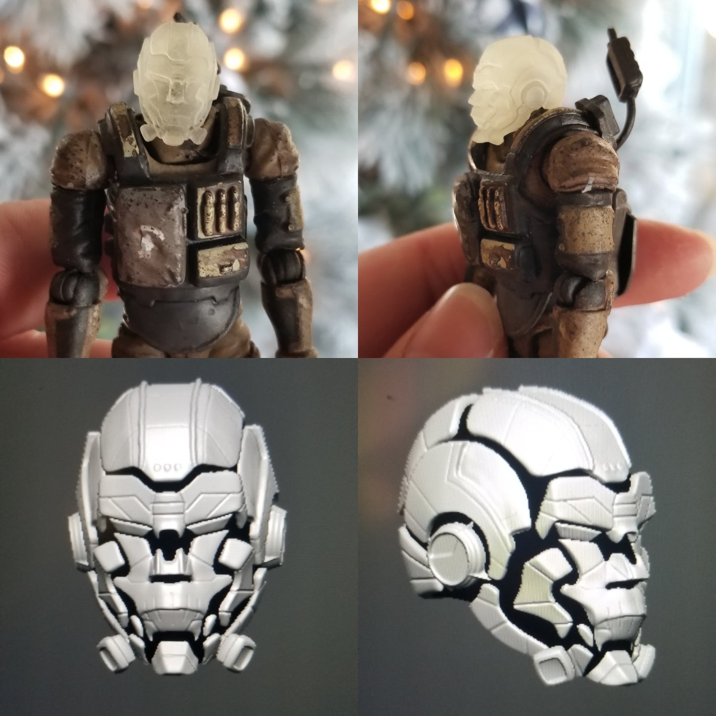 XEnO Head with Faceplate Unpainted