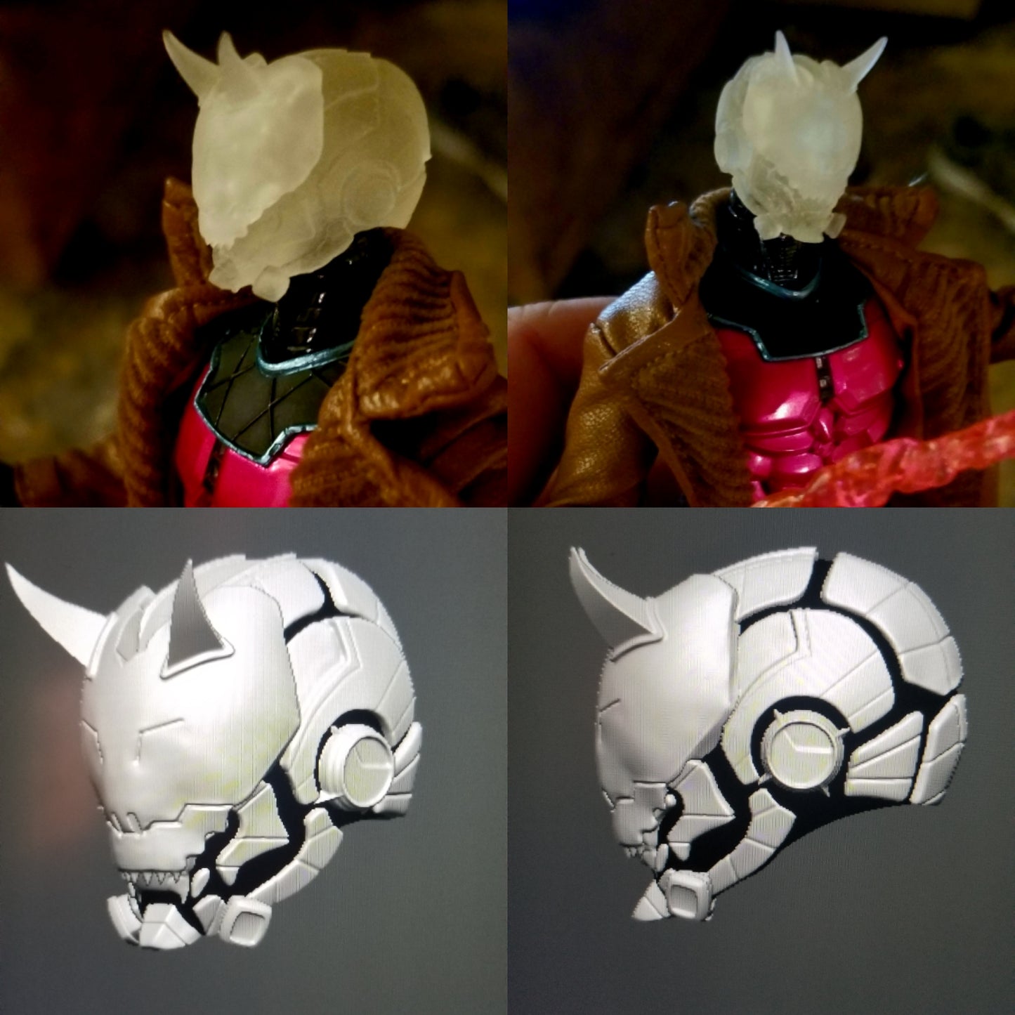 XEnO Head with Faceplate Unpainted