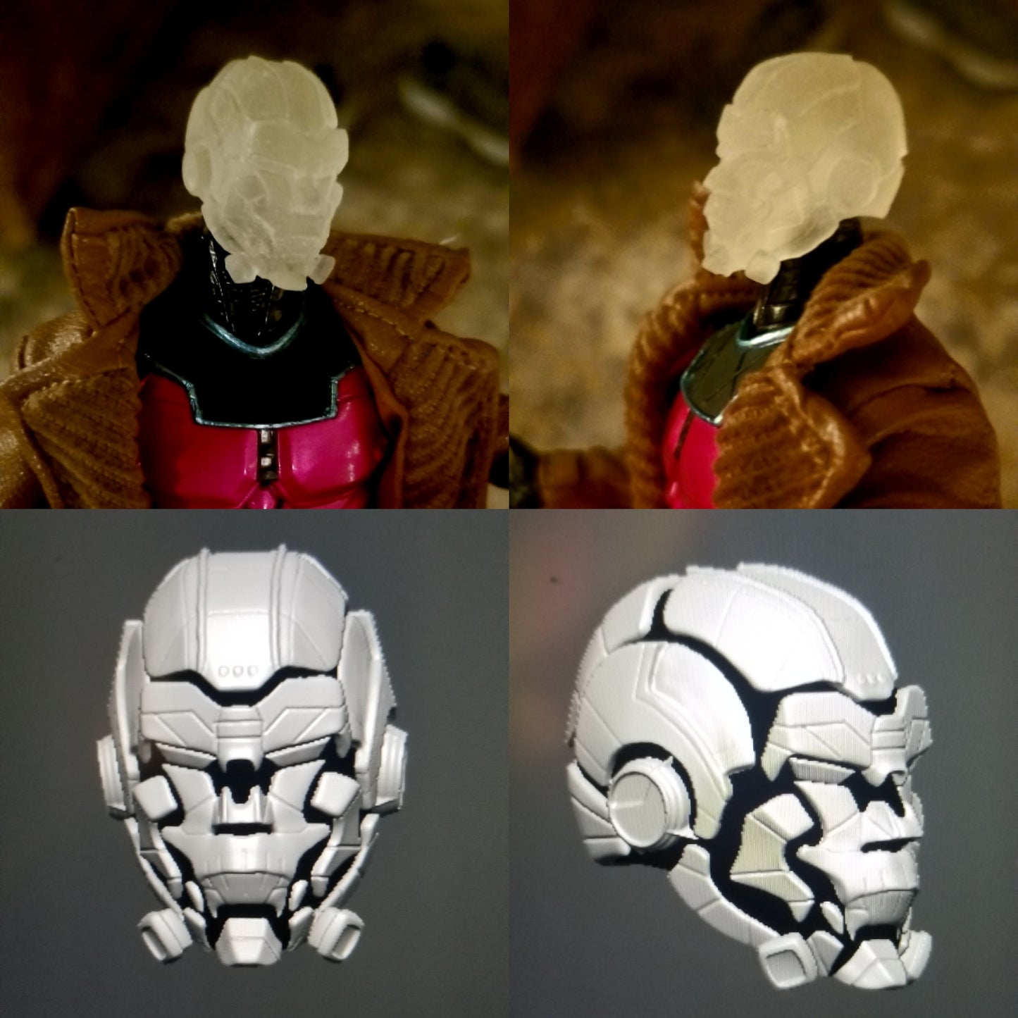 XEnO Head with Faceplate Unpainted