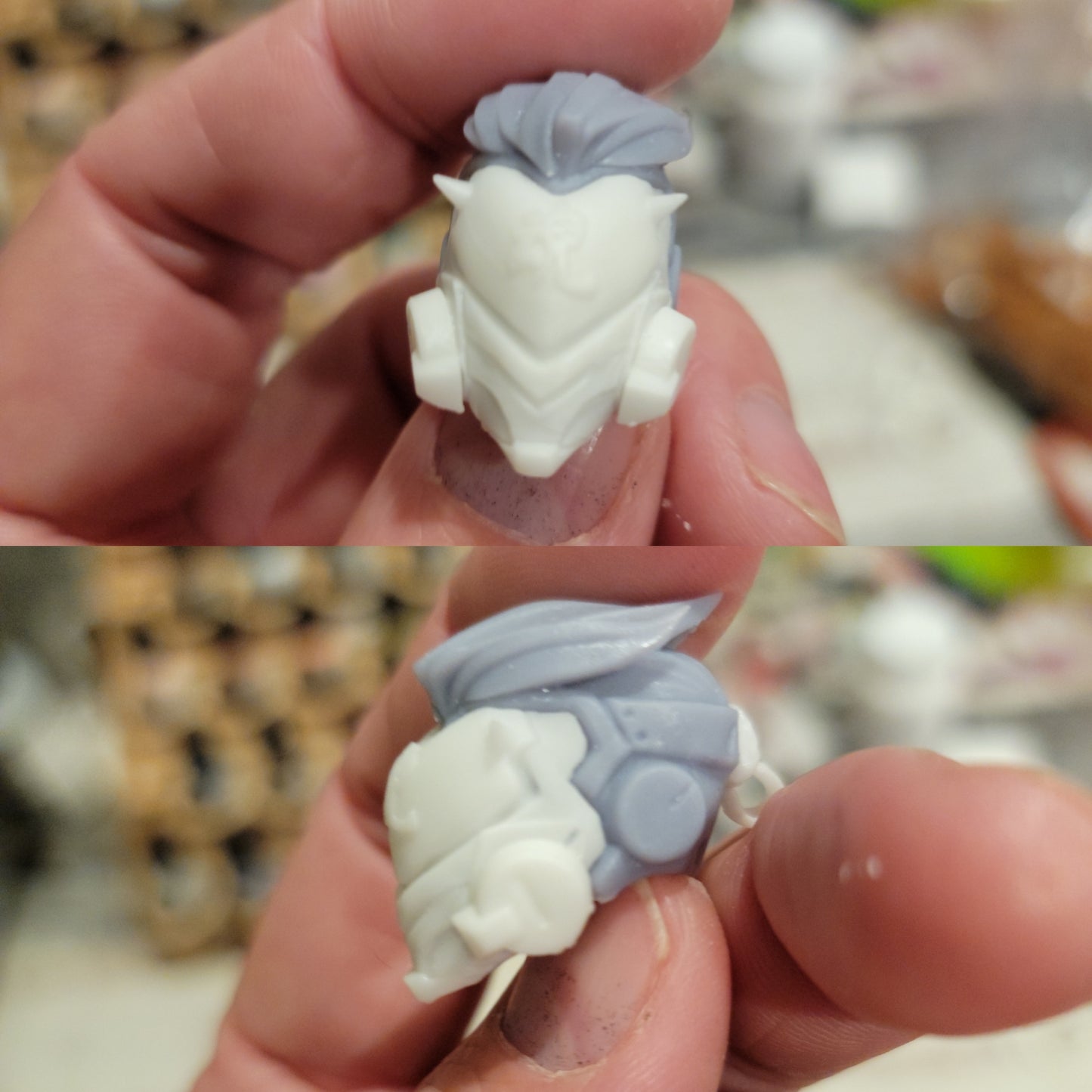 Genjuru Head with Hair