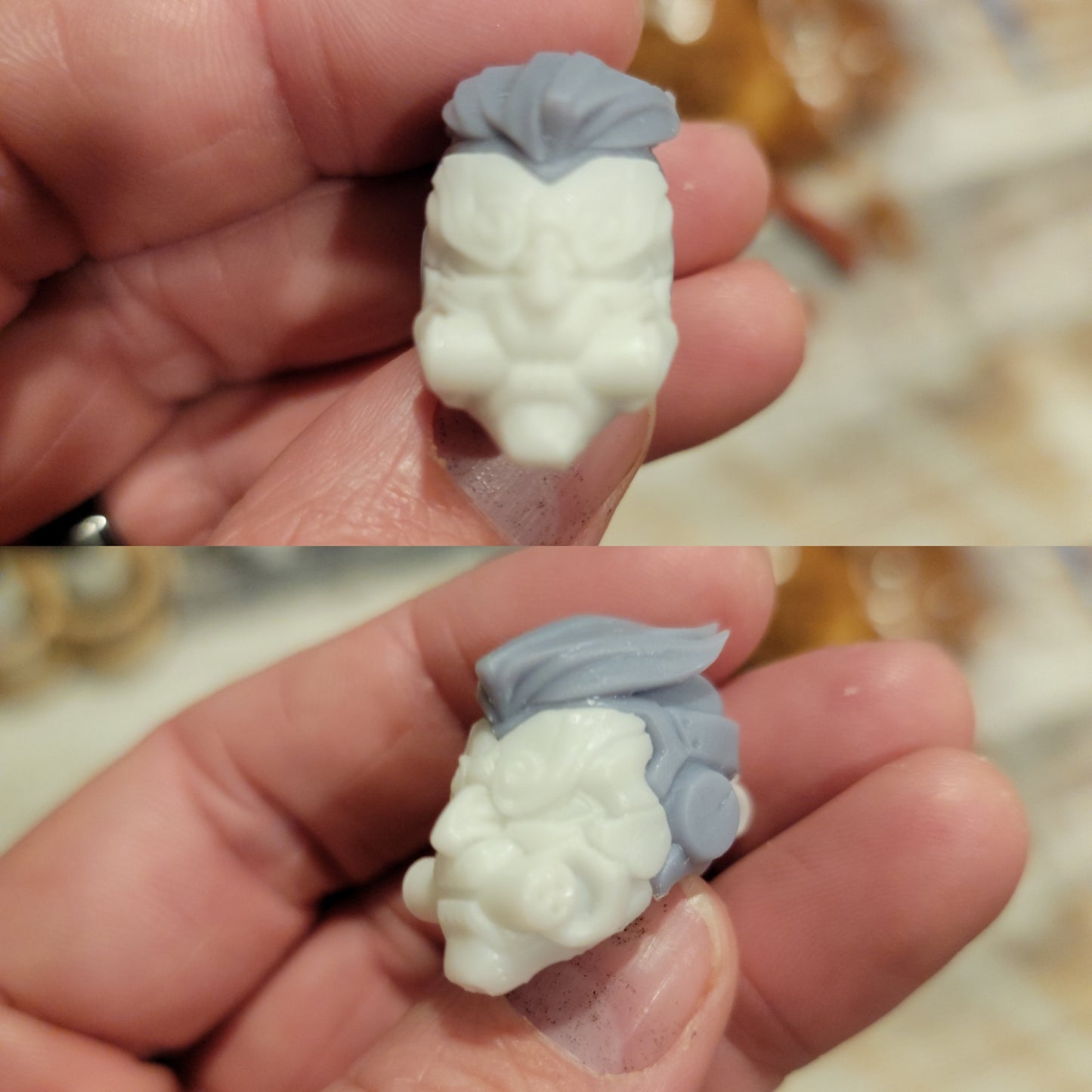 Genjuru Head with Hair
