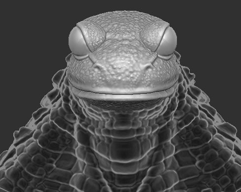 Froggnar Head for Kraggnar Cosmic Legions