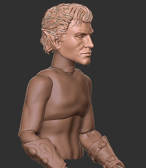 Baldur's Gate Astarion Head