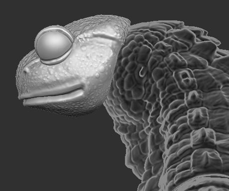 Froggnar Head for Kraggnar Cosmic Legions