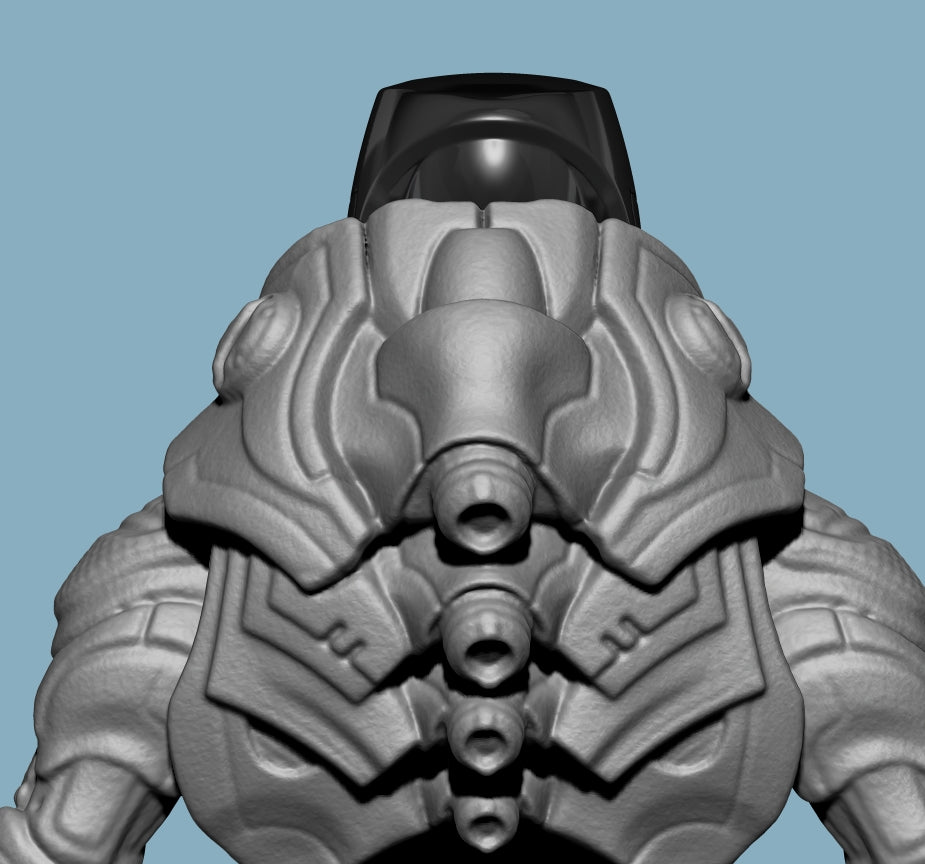 Tron Helmet Head