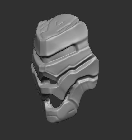 Nr-Blank Robot Head