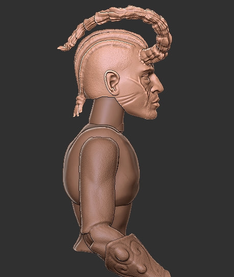 Baldur's Gate Wyll Head