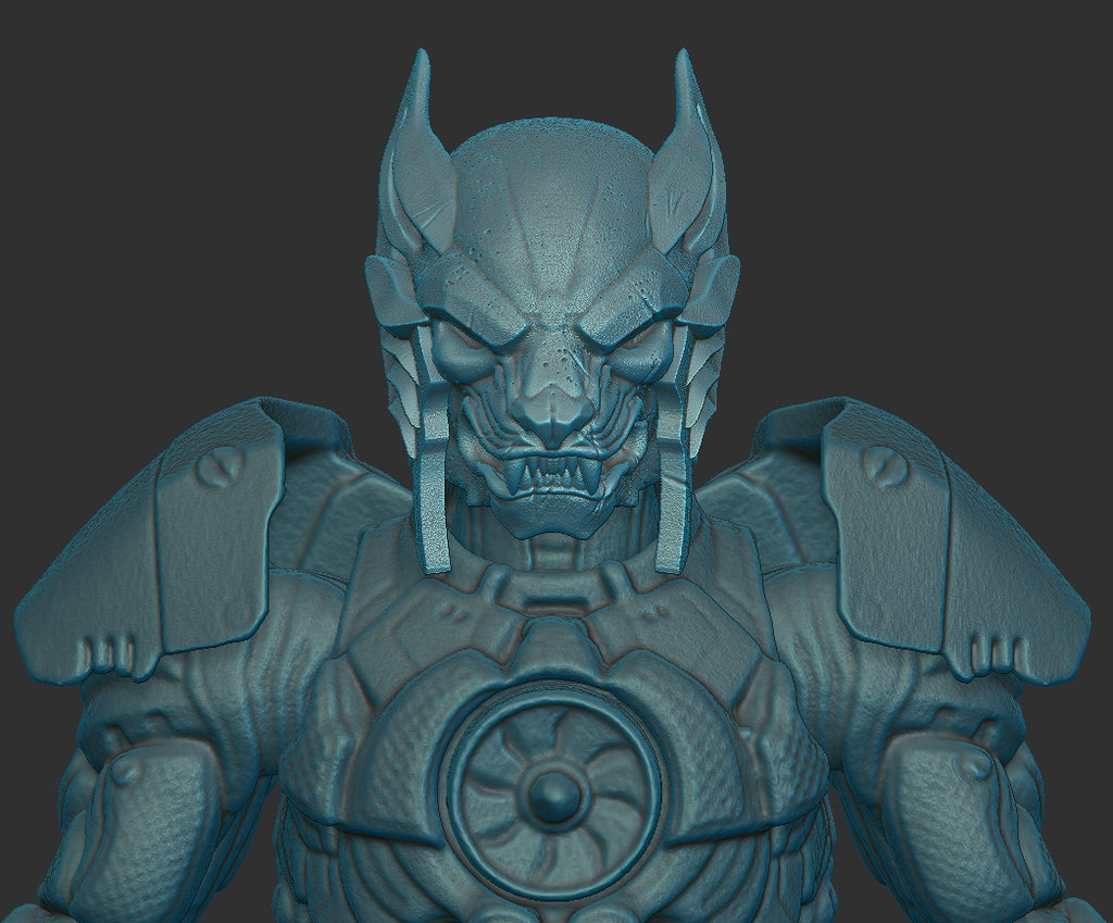 Space Wolf Head for Cosmic Legions and Warhammer 40k