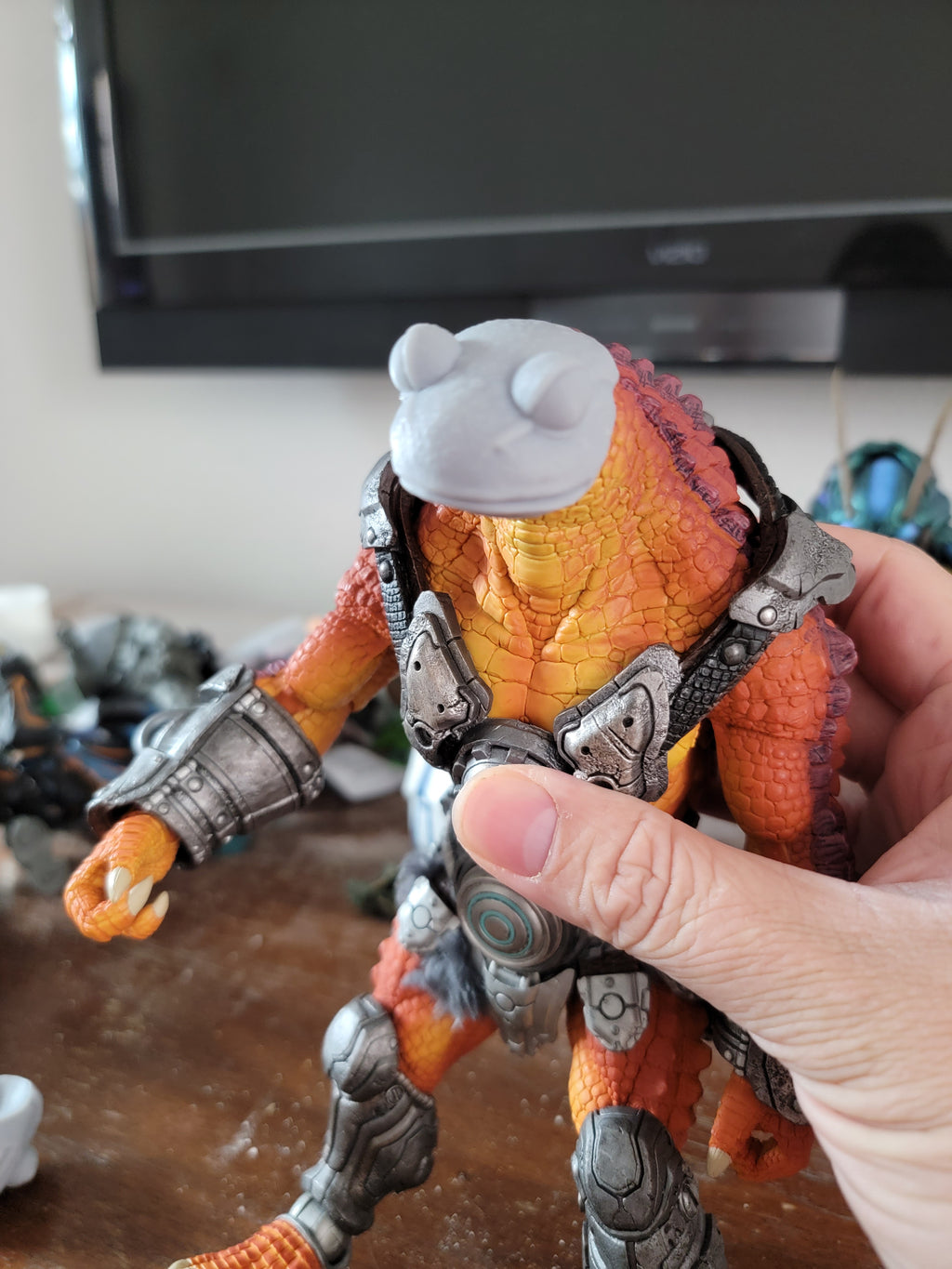Froggnar Head for Kraggnar Cosmic Legions